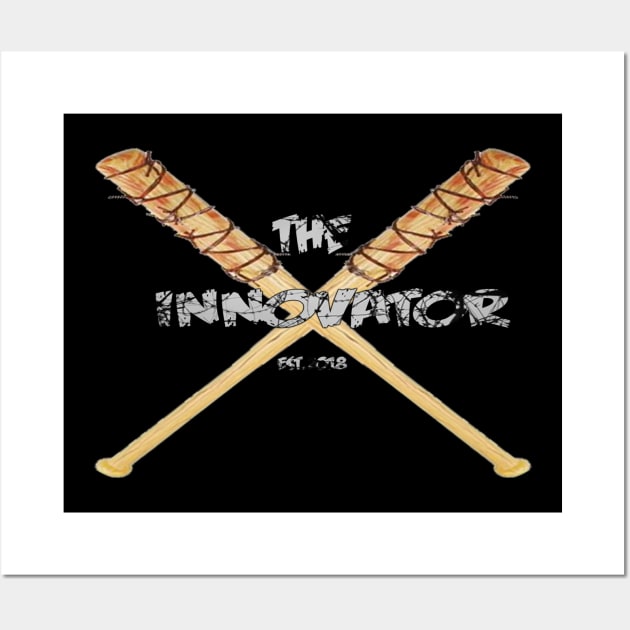 Innovator Double Bat Logo Wall Art by SGW Backyard Wrestling